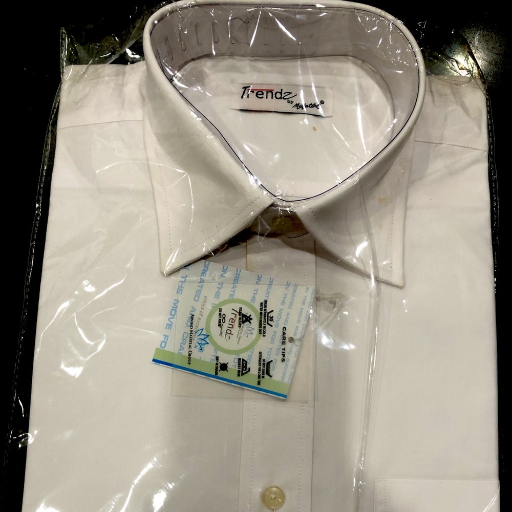 White Full Sleeve T-Shirt 100% cotton !